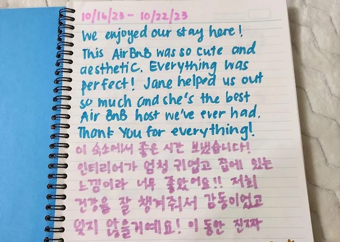 Apartment 3 Minutes Walk From Station, Arrive At Incheon Airport Railway Arex At Once, B1f,breakfast Provided For Than 5 Nights 짐보관 광화문 동대문 Seoul
